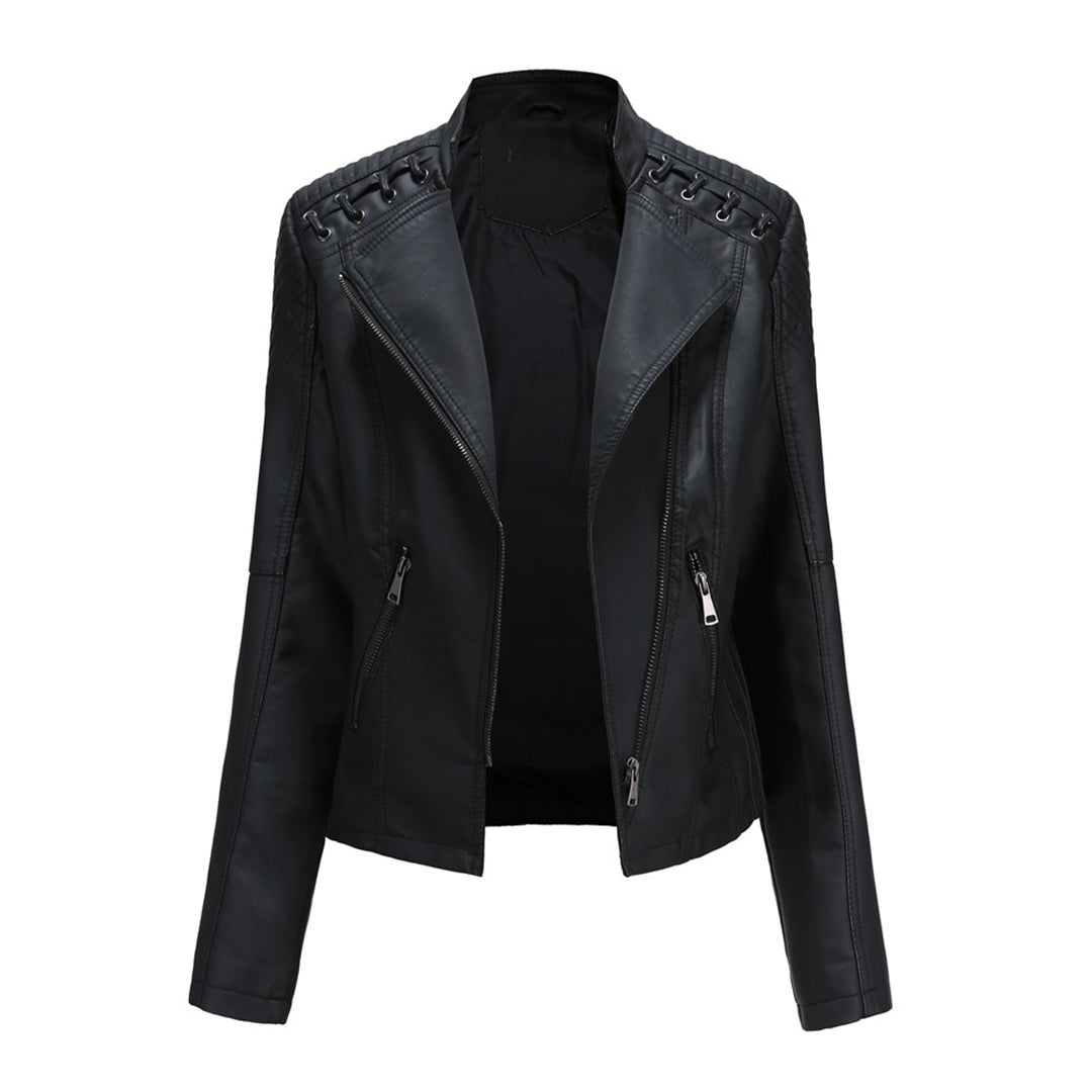 Marie™ - Stylish leather jacket