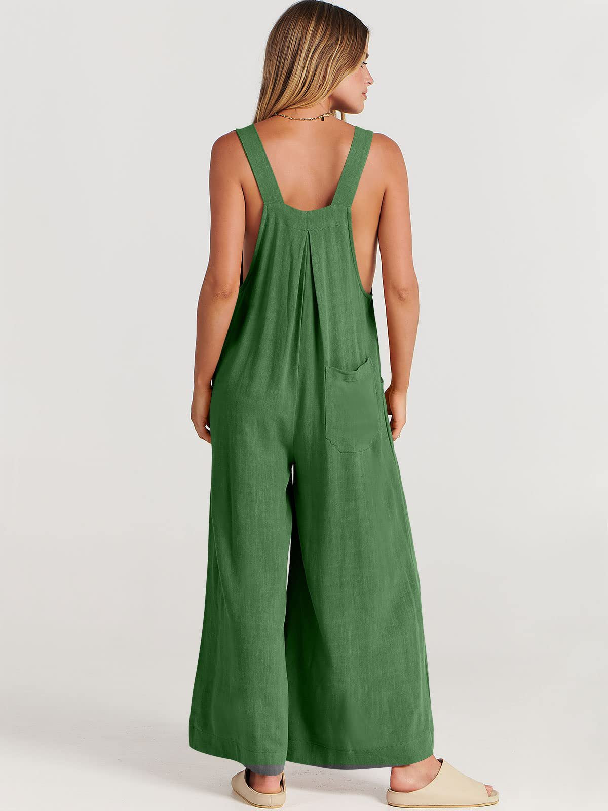 Rosabella™️ - Sleeveless Wide Leg Jumpsuit 