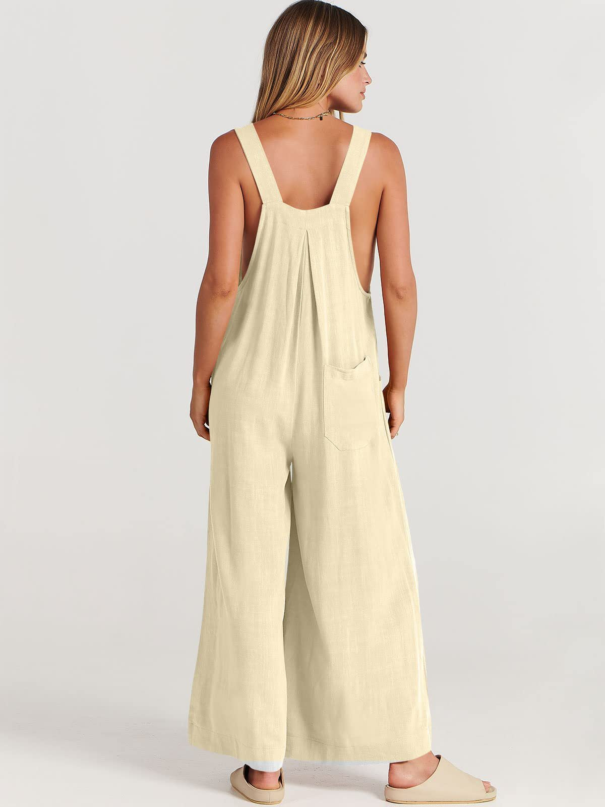Rosabella™️ - Sleeveless Wide Leg Jumpsuit 