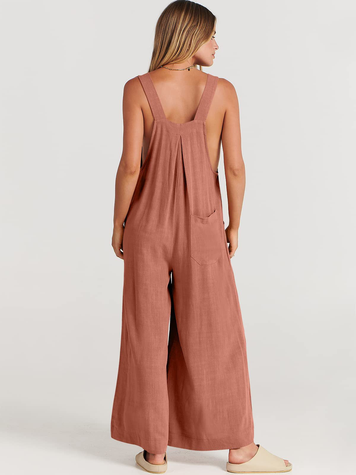 Rosabella™️ - Sleeveless Wide Leg Jumpsuit 