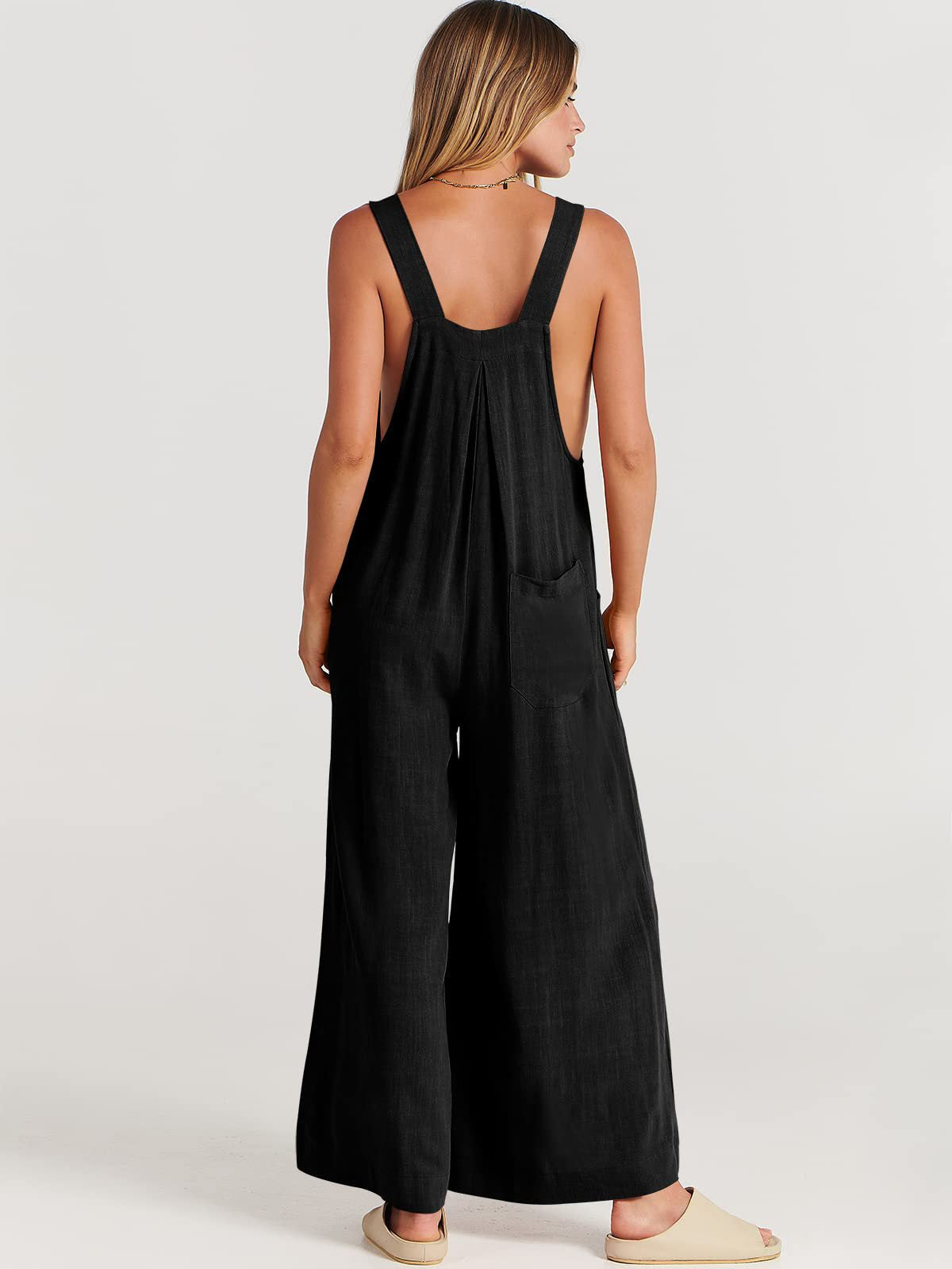 Rosabella™️ - Sleeveless Wide Leg Jumpsuit 