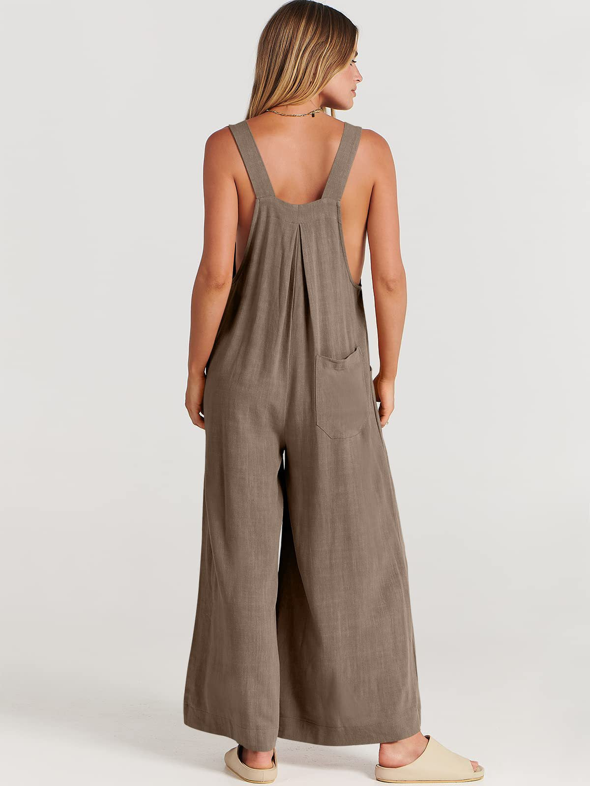 Rosabella™️ - Sleeveless Wide Leg Jumpsuit 