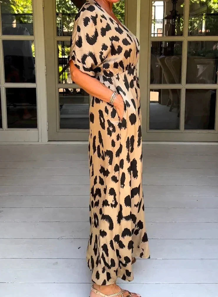 Behati's™ - Leopard Maxi Dress