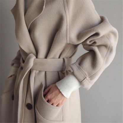 Wollmy™ - Long wool coat [Last day discount] 