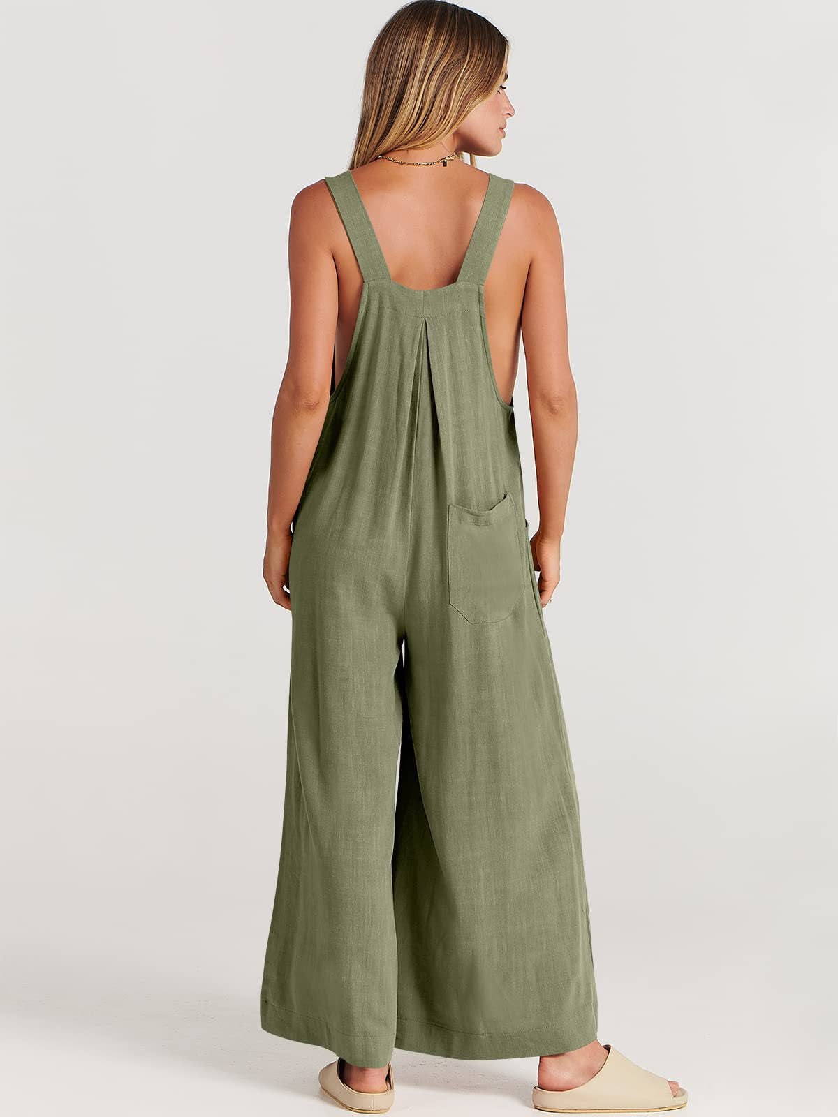 Rosabella™️ - Sleeveless Wide Leg Jumpsuit 