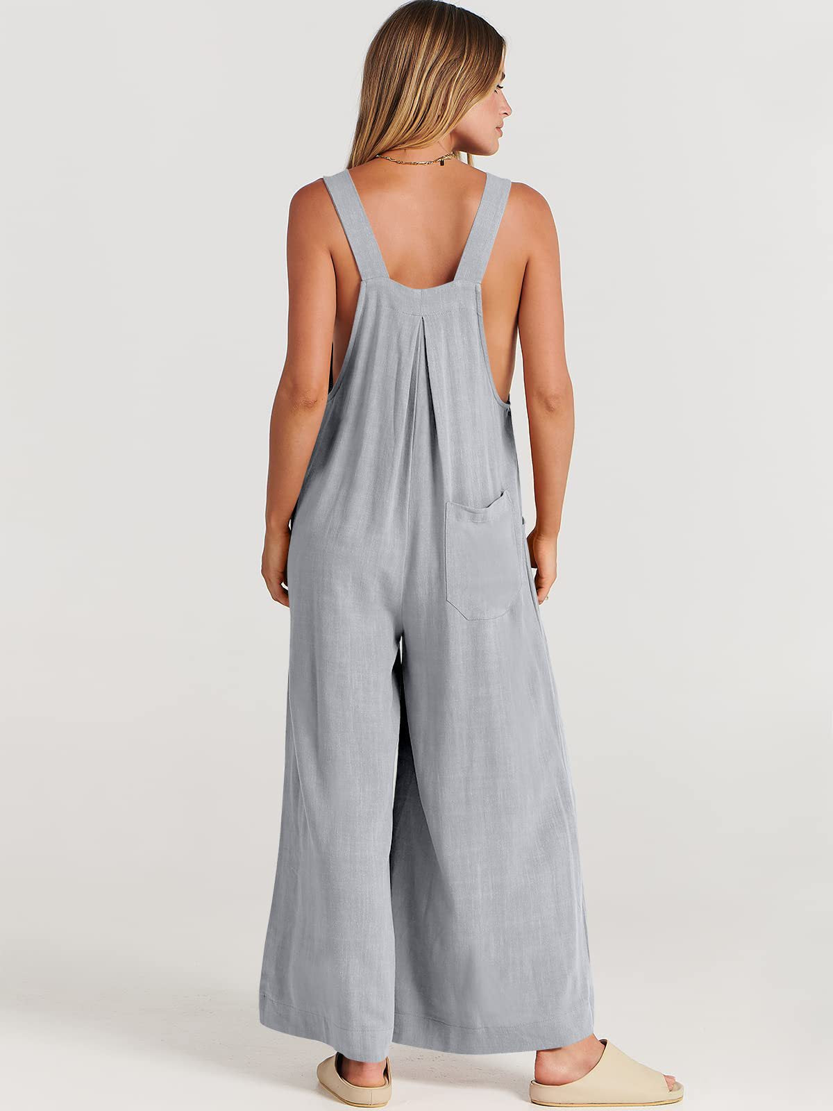 Rosabella™️ - Sleeveless Wide Leg Jumpsuit 