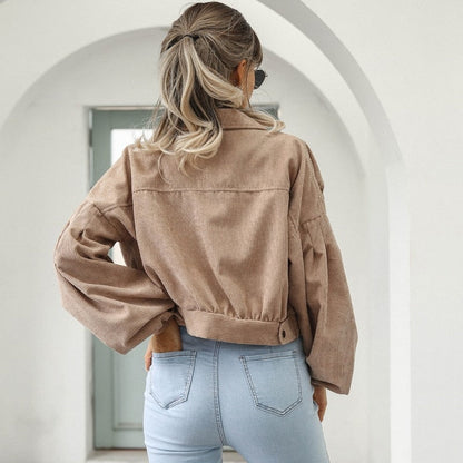 Lumovia | Corduroy short jacket
