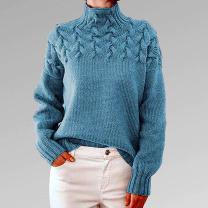 Sansa™ | Elegant sweater with a turtleneck