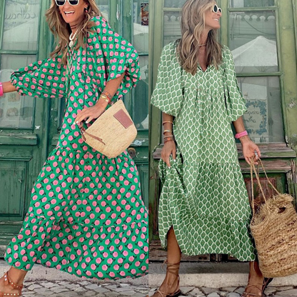 Mila™ - Green Summer Dress