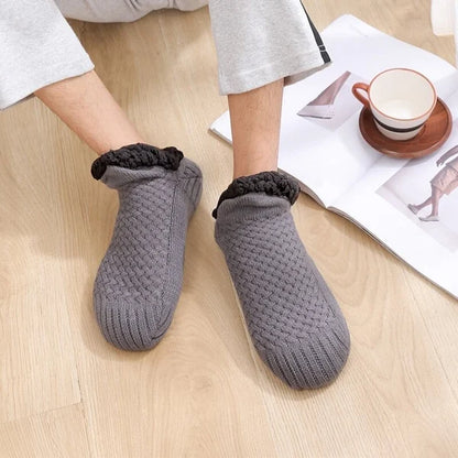 Non-slip thermal socks 