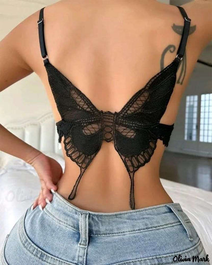Chloe™ - Butterfly Lace Bralette 