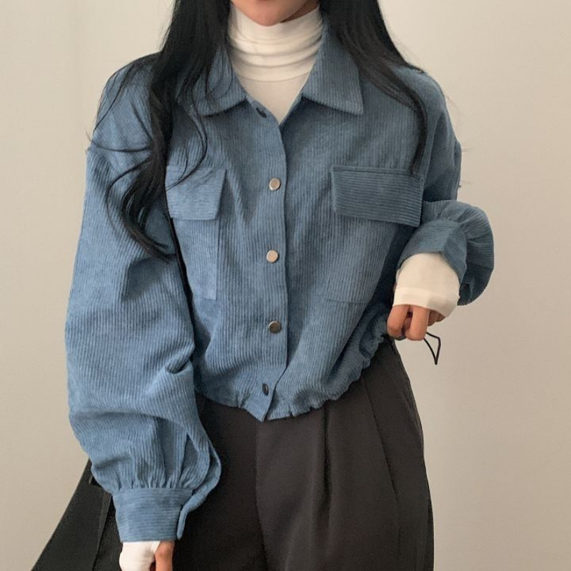 Anna™ - Cropped corduroy jacket