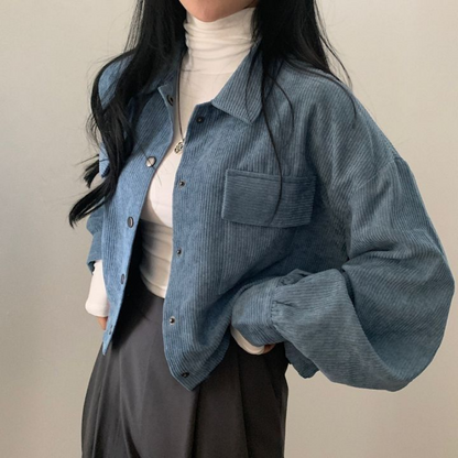 Anna™ - Cropped corduroy jacket