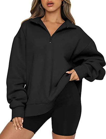 Tatum™ - Women's Collared Sweatshirt