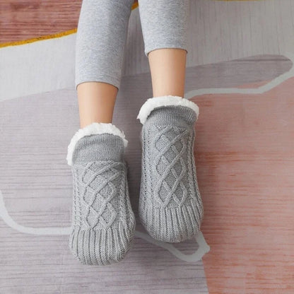 Non-slip thermal socks 