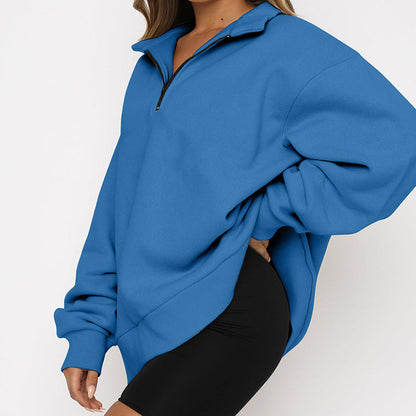 Tatum™ - Women's Collared Sweatshirt