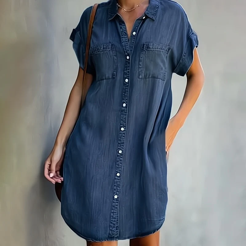 Daphne™ - Denim Dress
