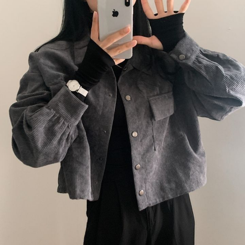 Anna™ - Cropped corduroy jacket