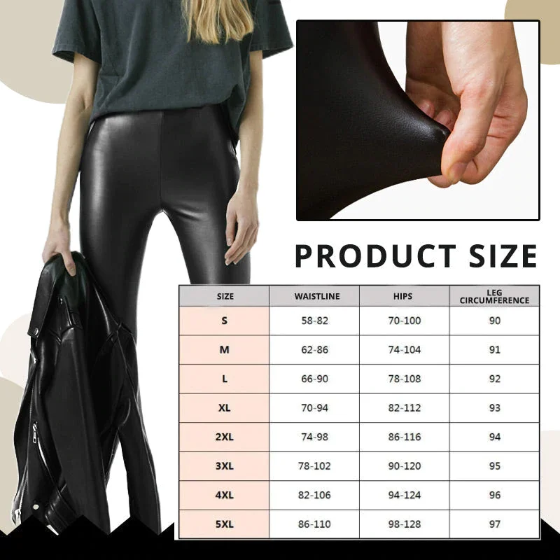S-Shaped™ Leather Leggings
