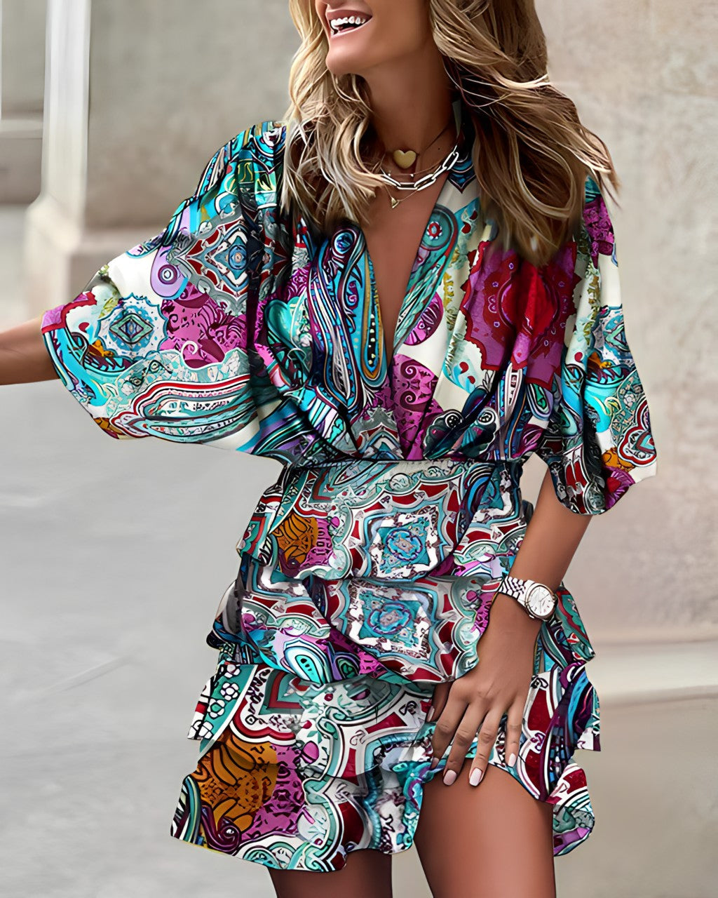 Vedette™ - Stylish mini dress