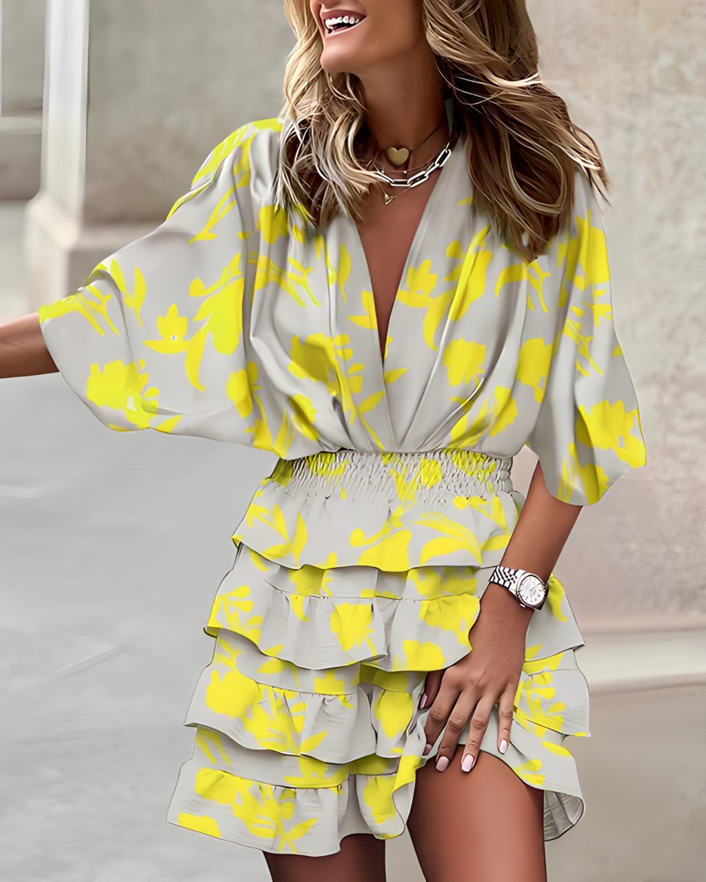 Vedette™ - Stylish mini dress