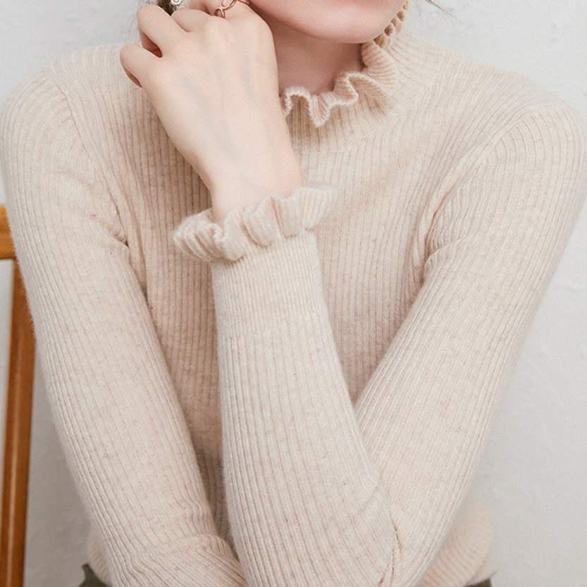 Laura™ | Cashmere turtleneck sweater