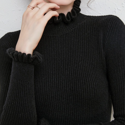 Laura™ | Cashmere turtleneck sweater