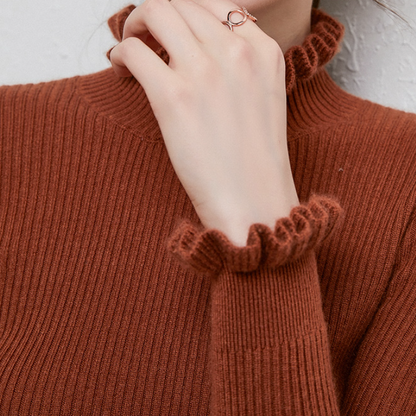 Laura™ | Cashmere turtleneck sweater