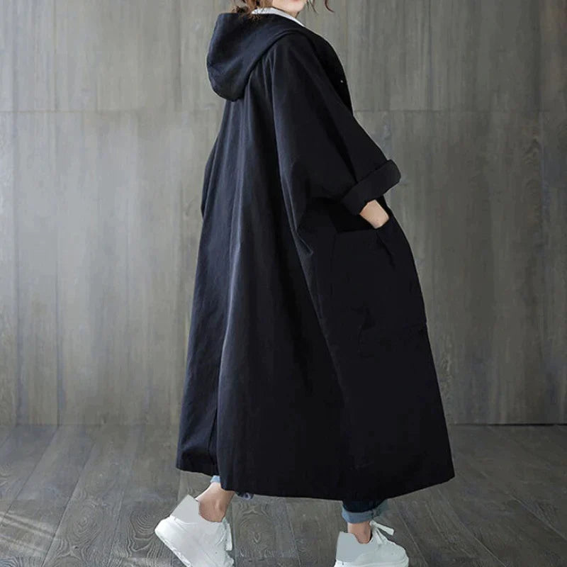 Lira™ - Trench coat with large pockets 